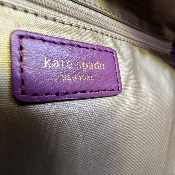 Kate Spade Purple and Red Tote Bag - Picture 8 of 9